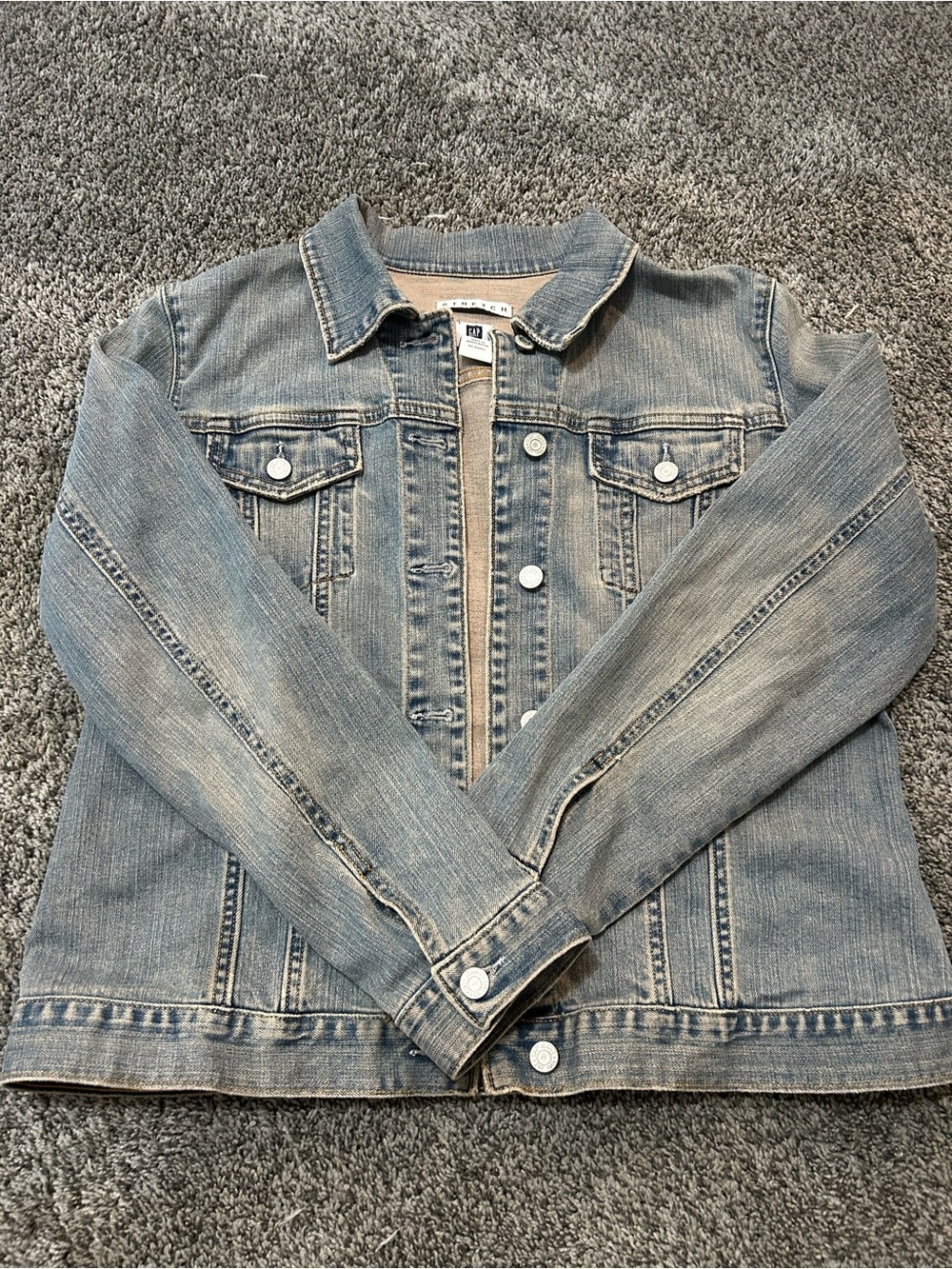 Gap Stretch Jean Jacket- XL- Rustic Looking Wash- Great Condition- #2